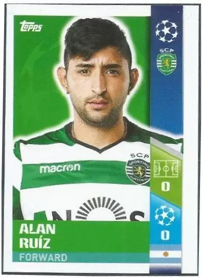 UEFA Champions League 2017/18 - Alan Ruiz - Sporting CP