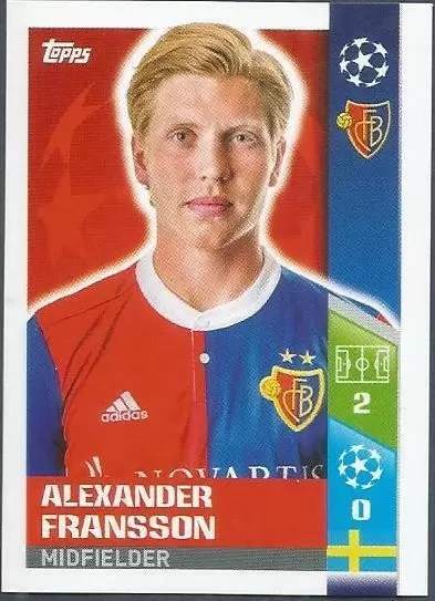 UEFA Champions League 2017/18 - Alexander Fransson - FC Basel 1893