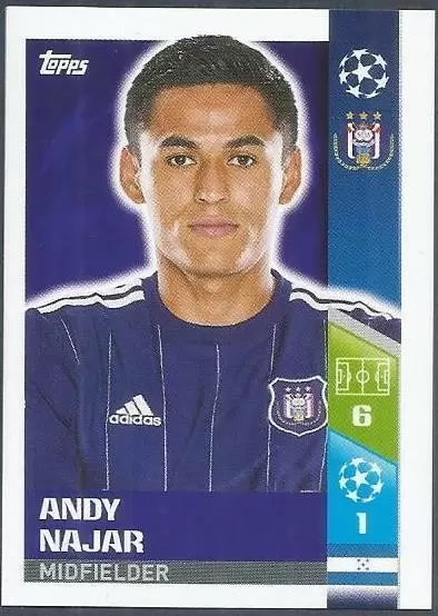 UEFA Champions League 2017/18 - Andy Najar - RSC Anderlecht