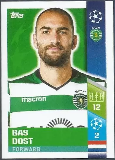 UEFA Champions League 2017/18 - Bas Dost - Sporting CP
