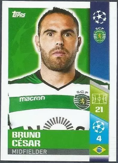 UEFA Champions League 2017/18 - Bruno César - Sporting CP