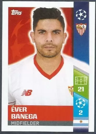 UEFA Champions League 2017/18 - Éver Banega - Sevilla FC
