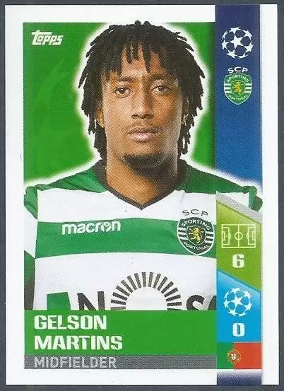 UEFA Champions League 2017/18 - Gelson Martins - Sporting CP