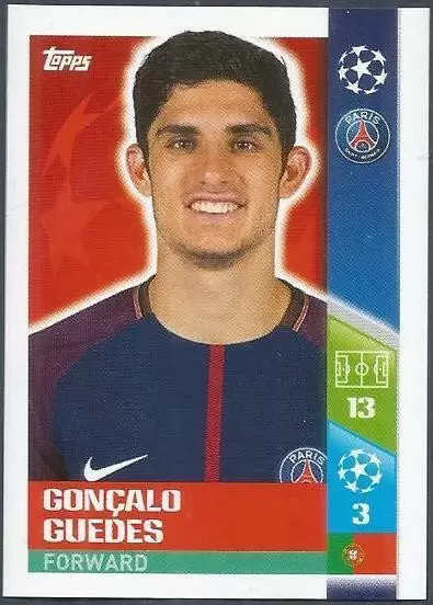 UEFA Champions League 2017/18 - Gonçalo Guedes - Paris Saint-Germain