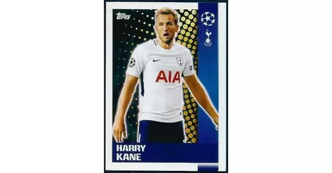 Harry Kane Sticker 138 Champions League 17/18 Tottenham Hotspur 
