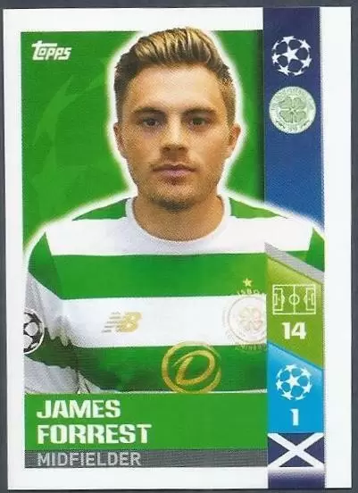 UEFA Champions League 2017/18 - James Forrest - Celtic FC