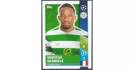 Leigh Griffiths Champions League 16/17 moussa dembele sticker-qfb15+16