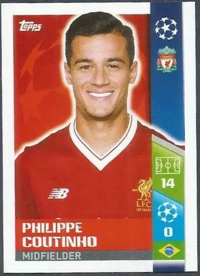 UEFA Champions League 2017/18 - Philippe Coutinho - Liverpool FC