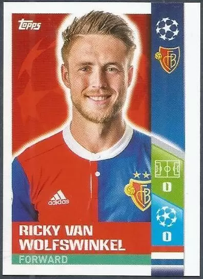 UEFA Champions League 2017/18 - Ricky van Wolfswinkel - FC Basel 1893