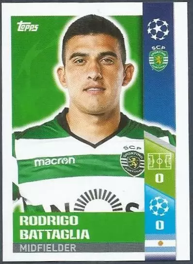 UEFA Champions League 2017/18 - Rodrigo Battaglia - Sporting CP