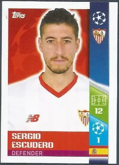 UEFA Champions League 2017/18 - Sergio Escudero - Sevilla FC