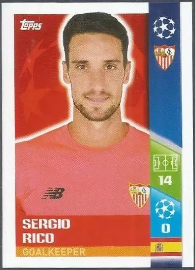 UEFA Champions League 2017/18 - Sergio Rico - Sevilla FC