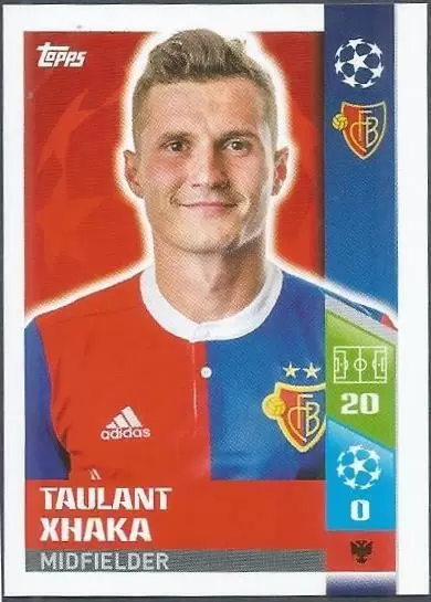 UEFA Champions League 2017/18 - Taulant Xhaka - FC Basel 1893