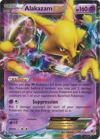 XY Fates Collide - Alakazam EX