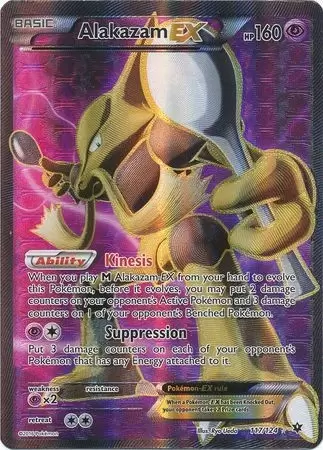 XY Fates Collide - Alakazam EX