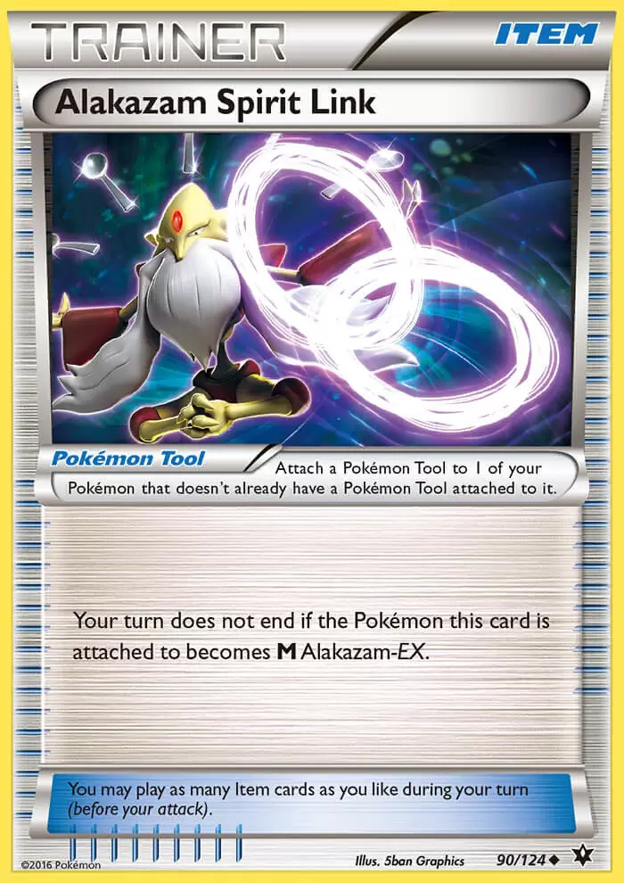 XY Fates Collide - Alakazam Spirit Link