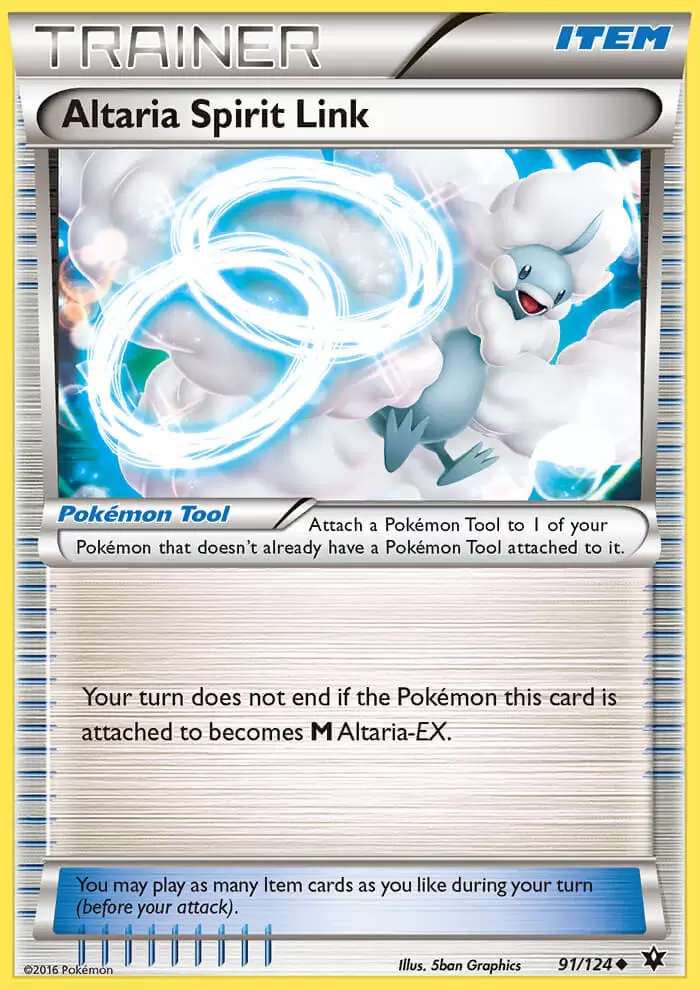 XY Fates Collide - Altaria Spirit Link