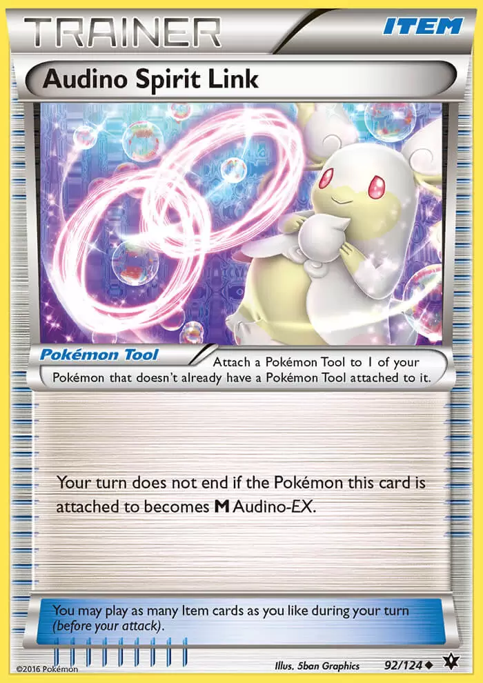 XY Fates Collide - Audino Spirit Link