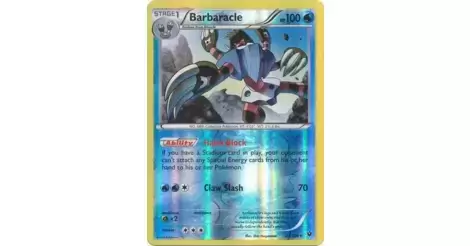 - NM Fates Collide Set Barbaracle 23/124 2016 Rare Pokemon Card 