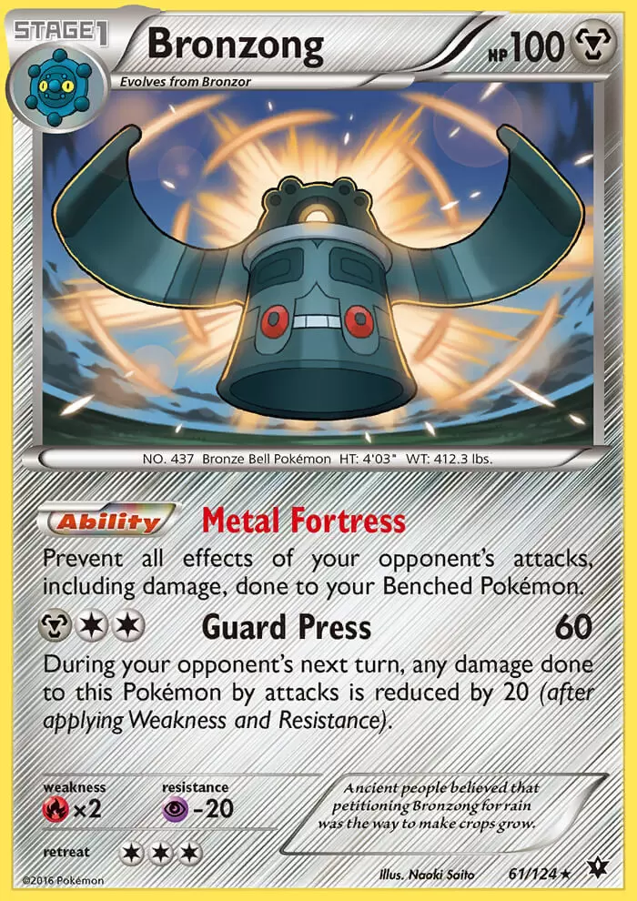 XY Fates Collide - Bronzong