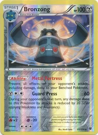 XY Fates Collide - Bronzong Reverse