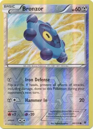 XY Fates Collide - Bronzor Reverse