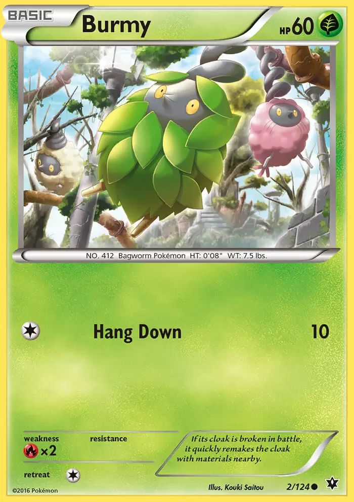 XY Fates Collide - Burmy