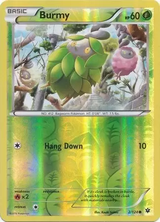XY Fates Collide - Burmy Reverse