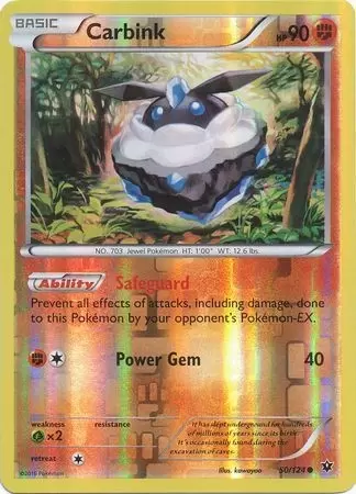 XY Fates Collide - Carbink Reverse