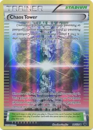 XY Fates Collide - Chaos Tower Reverse