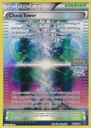 Uncommon 94 Pokemon TCG XY: Fates Collide 94//124 Chaos Tower