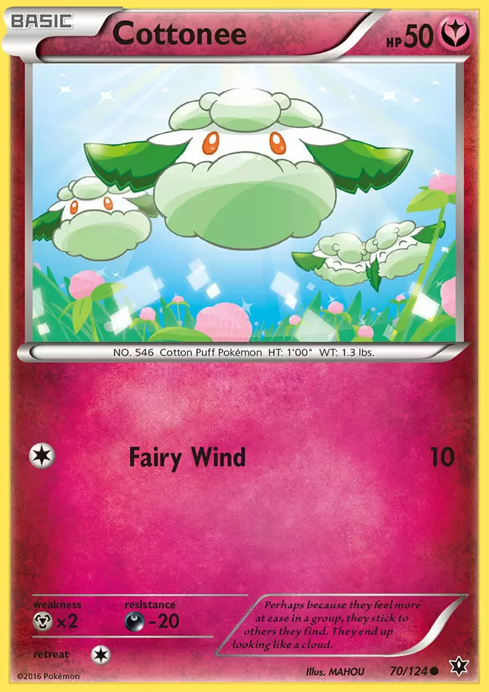 XY Fates Collide - Cottonee