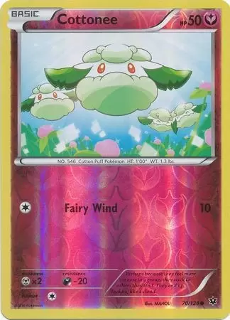 XY Fates Collide - Cottonee Reverse