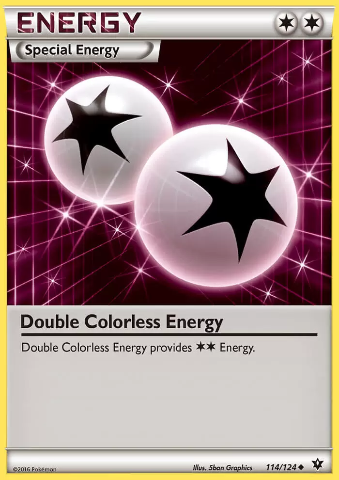 XY Fates Collide - Double Colorless Energy