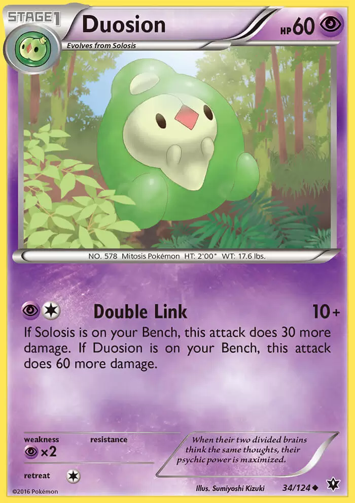 XY Fates Collide - Duosion