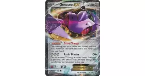 Genesect EX TCG Cards