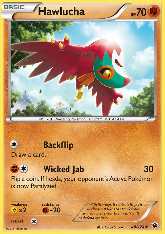 XY Fates Collide - Hawlucha