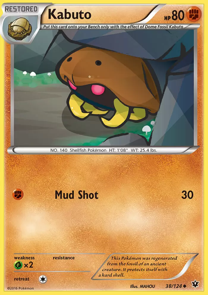 XY Fates Collide - Kabuto
