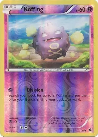 XY Fates Collide - Koffing Reverse