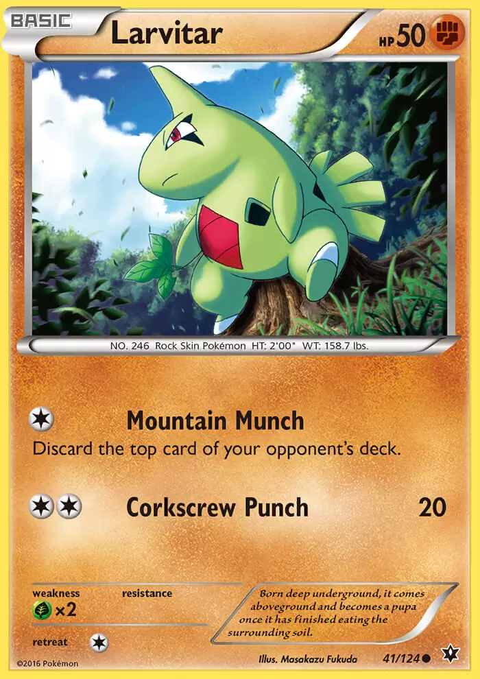 XY Fates Collide - Larvitar