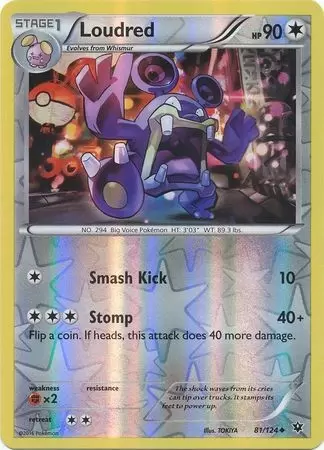 XY Fates Collide - Loudred Reverse