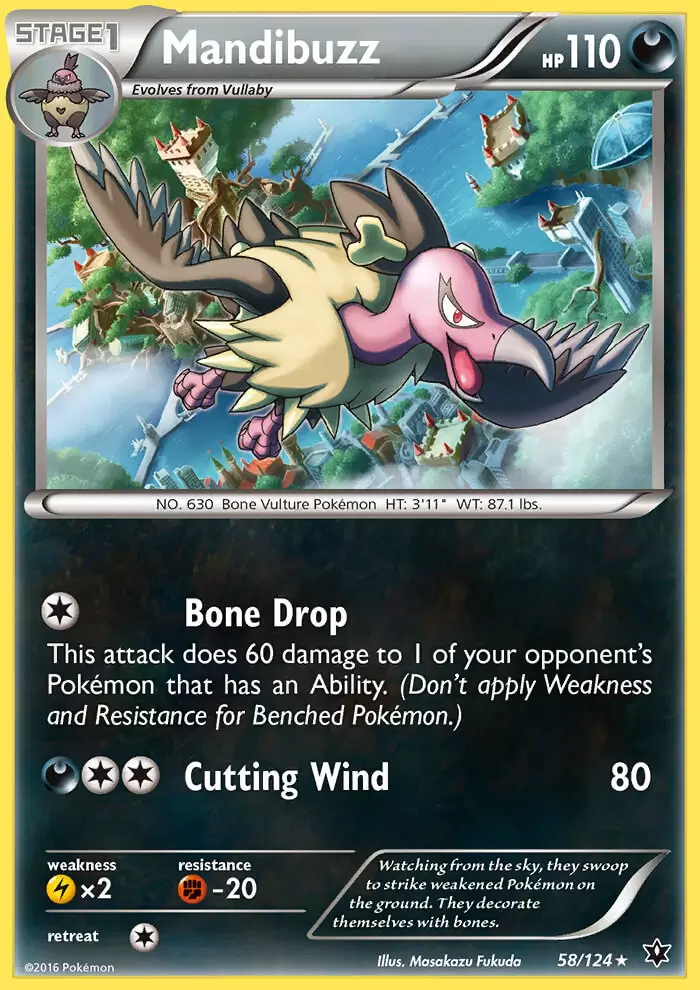 XY Fates Collide - Mandibuzz