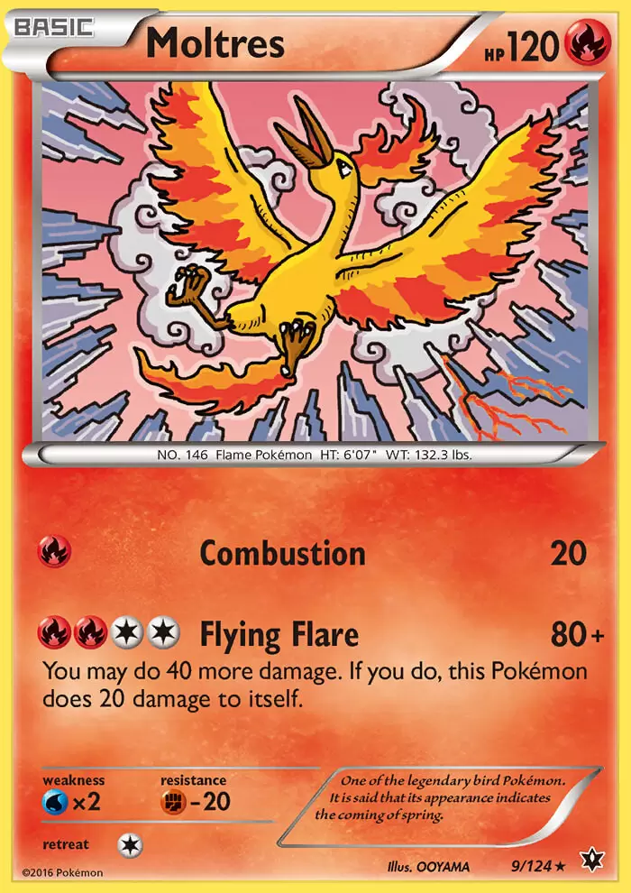 XY Fates Collide - Moltres