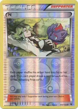 XY Fates Collide - N Reverse