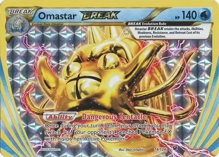 XY Fates Collide - Omastar BREAK