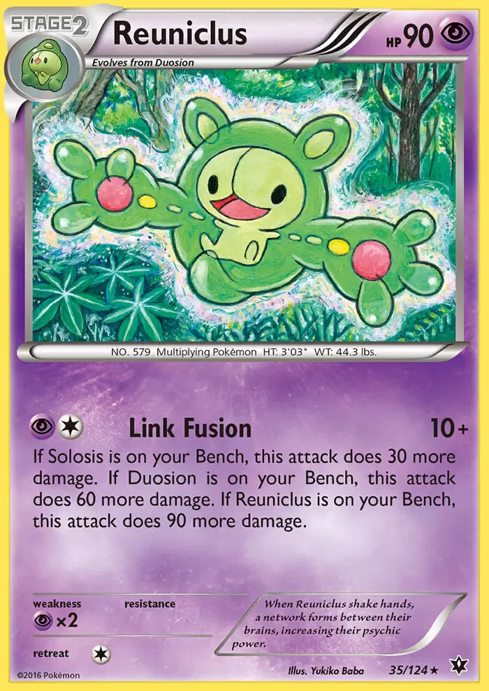 XY Fates Collide - Reuniclus