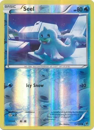 XY Fates Collide - Seel Reverse