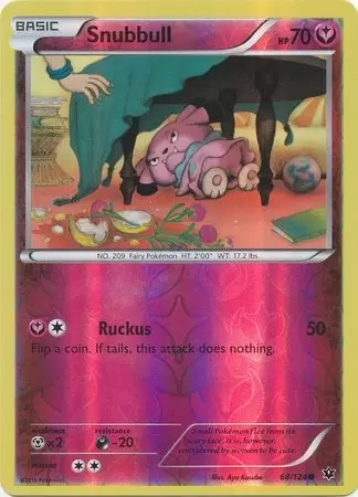 XY Fates Collide - Snubbull Reverse