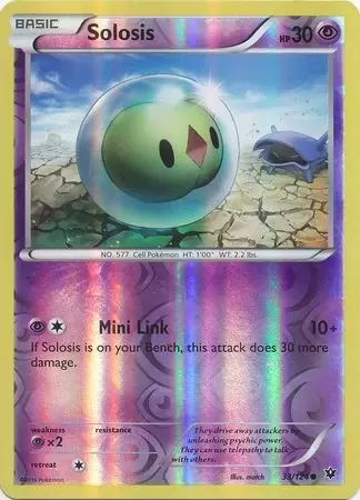 XY Fates Collide - Solosis Reverse