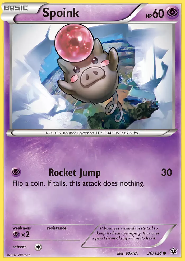 XY Fates Collide - Spoink